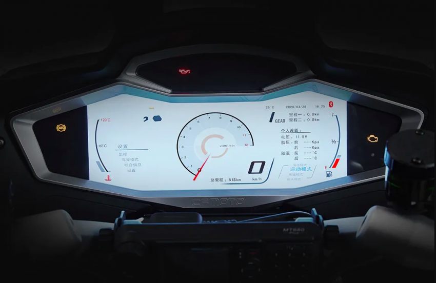 2020 CFMoto 1250J Police Model debuts in China 1116750