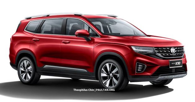 Proton X90 seen in Malaysia – large 7-seater SUV based on Geely Haoyue on test, unique local styling?