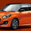 2020 Suzuki Swift facelift debuts, gets minor upgrades