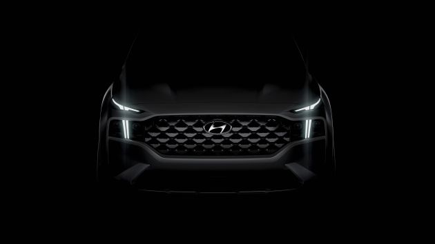 2021 Hyundai Santa Fe teased – not just a facelift, SUV gets a new platform and hybrid, PHEV options