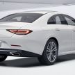 C257 Mercedes-Benz CLS 260 launched in China – 1.5 litre turbo four-cylinder with 184 PS; from RM354k