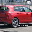 SPIED: Volkswagen Golf GTI TCR Mk8 at Nürburgring