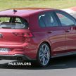 SPIED: Volkswagen Golf GTI TCR Mk8 at Nürburgring