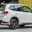 Subaru Forester now offered in Malaysia with rebates up to RM30,000 for selected model-year units, colours