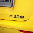 Mercedes-AMG A45S 4Matic+ W177 kini di Malaysia – enjin 2.0 liter baru, 421 PS/500 Nm, dari RM459,888