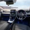 2020 Toyota RAV4 SUV launched in Malaysia – CBU Japan, 2.0L CVT RM196,500, 2.5L 8AT RM215,700