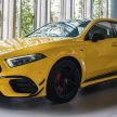 Mercedes-AMG A45S 4Matic+ W177 kini di Malaysia – enjin 2.0 liter baru, 421 PS/500 Nm, dari RM459,888