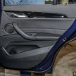 2020 F48 BMW X1 sDrive18i launched in Malaysia – 1.5L turbo three-cylinder with 140 PS; AEB; RM208k