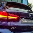 2020 F48 BMW X1 sDrive18i launched in Malaysia – 1.5L turbo three-cylinder with 140 PS; AEB; RM208k