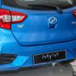 GALLERY: 2020 Perodua Myvi 1.3 X with ASA 2.0 in new Electric Blue colour – priced at RM46,959 OTR