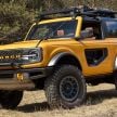 Sixth-generation Ford Bronco debuts – two EcoBoost petrols, removable panels and washable interior