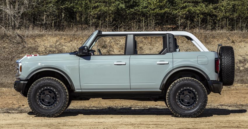 Sixth-generation Ford Bronco debuts – two EcoBoost petrols, removable panels and washable interior 1145065
