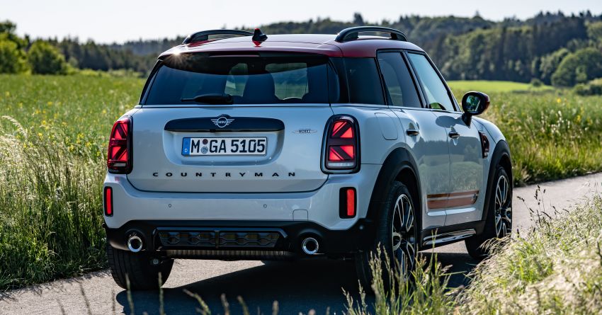 MINI Countryman John Cooper Works F60 facelift – gaya dan kelengkapan diperbaharui, kuasa 306 PS 1150720