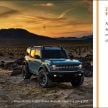 Sixth-generation Ford Bronco debuts – two EcoBoost petrols, removable panels and washable interior