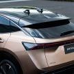 Nissan Ariya gets new Aurora Green, Akatsuki Copper colours – water-based process emits 25% less CO2