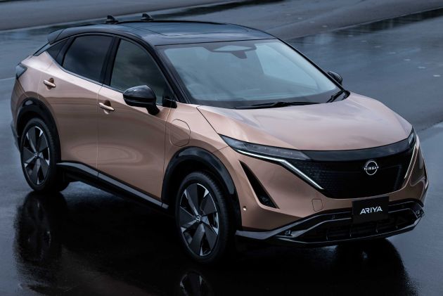 Nissan Ariya production electric SUV – up to 388 hp, 610 km range, e-4ORCE AWD, 0-100 km/h 5.1 secs