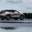 Nissan Ariya gets new Aurora Green, Akatsuki Copper colours – water-based process emits 25% less CO2