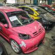 Proton tarik balik beberapa kereta bersejarah dari dilelong, kereta rali Proton PERT masih belum selamat