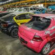 Proton tarik balik beberapa kereta bersejarah dari dilelong, kereta rali Proton PERT masih belum selamat