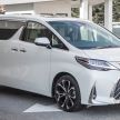 GALLERY: Toyota Alphard full exterior conversion to Lexus LM – genuine Lexus parts only, priced at RM56k
