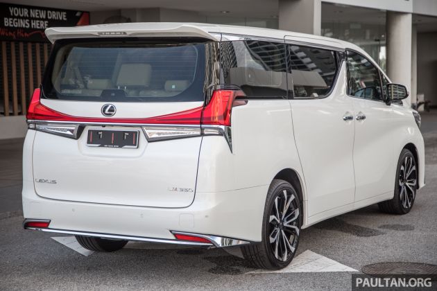 GALLERY: Toyota Alphard full exterior conversion to Lexus LM – genuine Lexus parts only, priced at RM56k