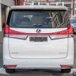 GALLERY: Toyota Alphard full exterior conversion to Lexus LM – genuine Lexus parts only, priced at RM56k