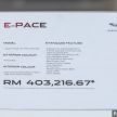 GALLERY: Jaguar E-Pace P200 2.0L AWD – RM403k