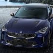 2020 Kia Stinger facelift – more details revealed; new 304 PS 2.5L turbo-four; turbo V6 now makes 373 PS