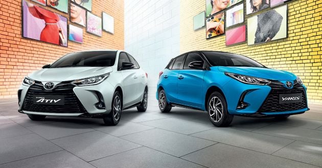 2020 Toyota Yaris and Yaris Ativ facelift launched in Thailand – now with AEB and new styling; from RM72k