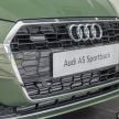 2020 Audi A5 Sportback facelift now in Malaysia – mild hybrid; RM350,900 for 2.0 TFSI, RM377,900 for quattro