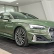 2020 Audi A5 Sportback facelift now in Malaysia – mild hybrid; RM350,900 for 2.0 TFSI, RM377,900 for quattro