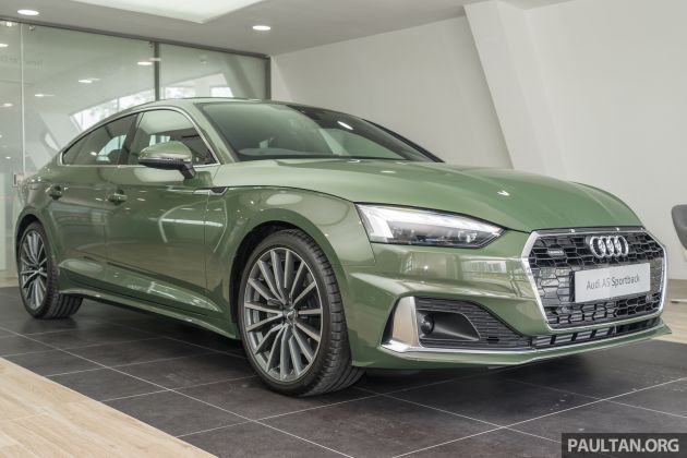 2020 Audi A5 Sportback facelift now in Malaysia – mild hybrid; RM350,900 for 2.0 TFSI, RM377,900 for quattro
