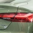 2020 Audi A5 Sportback facelift now in Malaysia – mild hybrid; RM350,900 for 2.0 TFSI, RM377,900 for quattro
