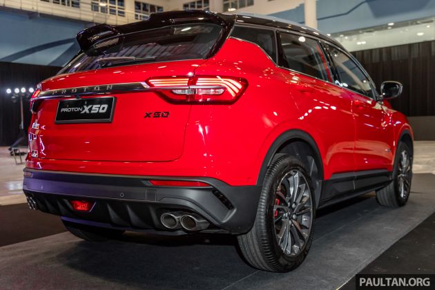 Proton X50 2020: Perbezaan spesifikasi bagi setiap varian — Standard, Executive, Premium dan Flagship