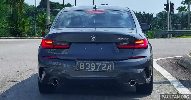 SPYSHOT: G20 BMW 330e M Sport seen in Putrajaya