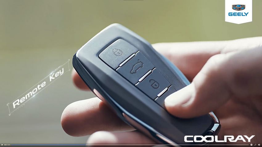 Proton X50 key fob leaked – comes with remote start? 1173994