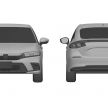 Eleventh-generation Honda Civic design revealed in patent images – sedan and hatchback versions seen