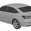 Eleventh-generation Honda Civic design revealed in patent images – sedan and hatchback versions seen