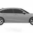 Eleventh-generation Honda Civic design revealed in patent images – sedan and hatchback versions seen
