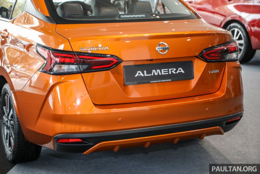 Nissan Almera 2020 di M’sia — perincian lengkap spesifikasi tiga varian, 1.0 liter turbo/CVT, dari RM8Xk 1171505