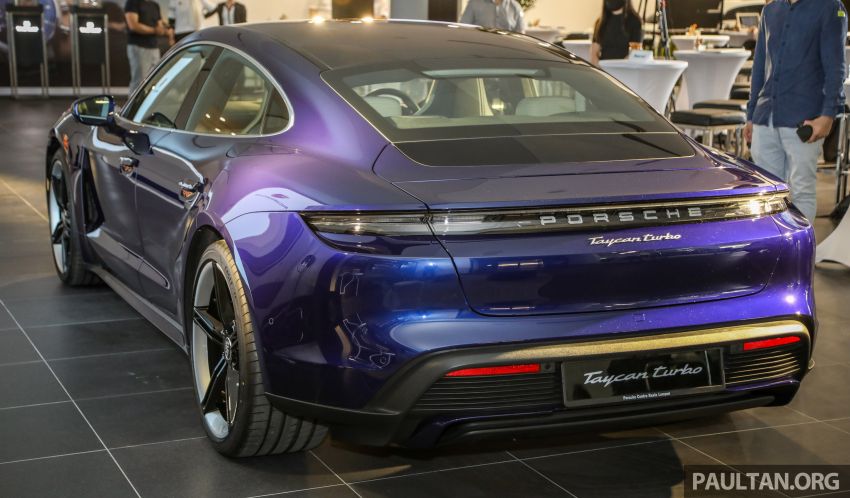 Porsche Taycan tiba di Malaysia – tiga varian, harga RM725k – RM1.2 juta, jarak gerak hingga 464 km 1178483