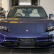 Porsche Taycan tiba di Malaysia – tiga varian, harga RM725k – RM1.2 juta, jarak gerak hingga 464 km