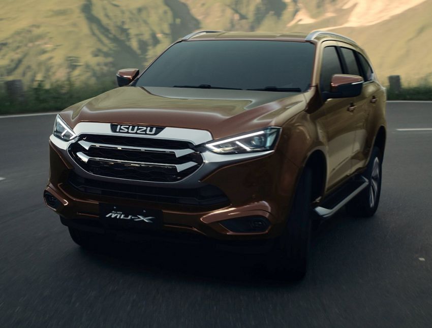 2020 Isuzu MU-X debuts – seven-seat SUV launched in Thailand with 1.9L and 3.0L turbodiesel engines, AEB 1201088