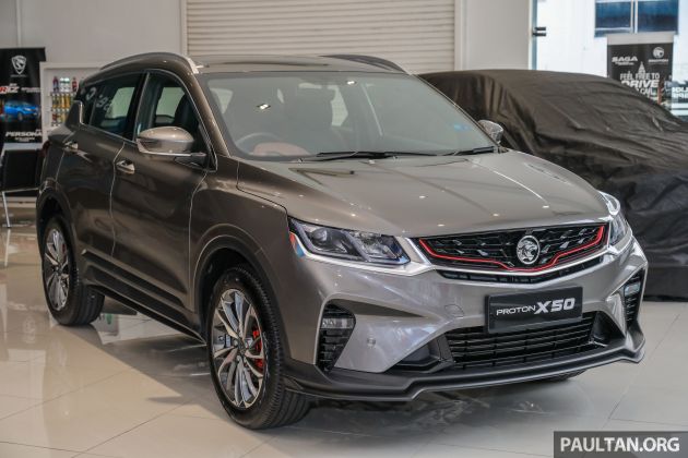 Proton X50 2020 – spesifikasi lengkap mengikut varian