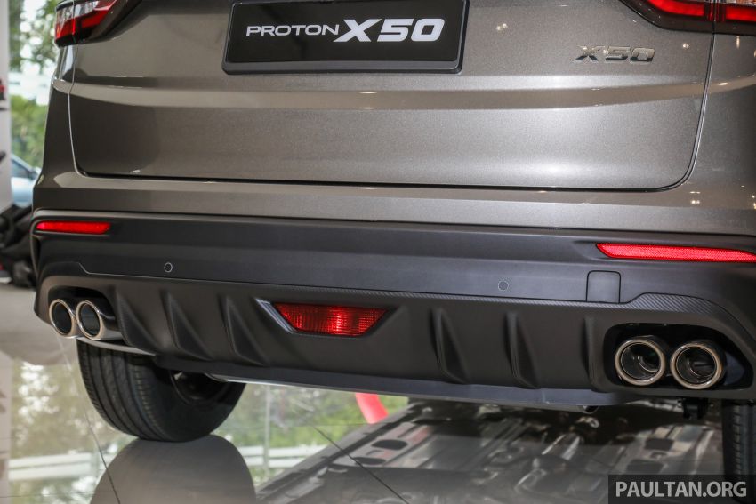 Proton X50 SUV launched in Malaysia – 1.5L turbo three-cylinder engine; 7DCT; RM79,200 to RM103,300 1200206