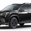 Subaru Forester gets turbo power in Japan – 1.8 litre unit with 177 PS, 300 Nm; Lineartronic CVT and AWD