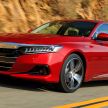 2021 Honda Accord facelift debuts in the United States with updated styling and revised list of equipment