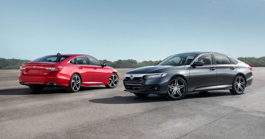 2021 Honda Accord facelift debuts in the United States with updated styling and revised list of equipment 1191531