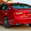 2021 Honda Accord facelift debuts in the United States with updated styling and revised list of equipment
