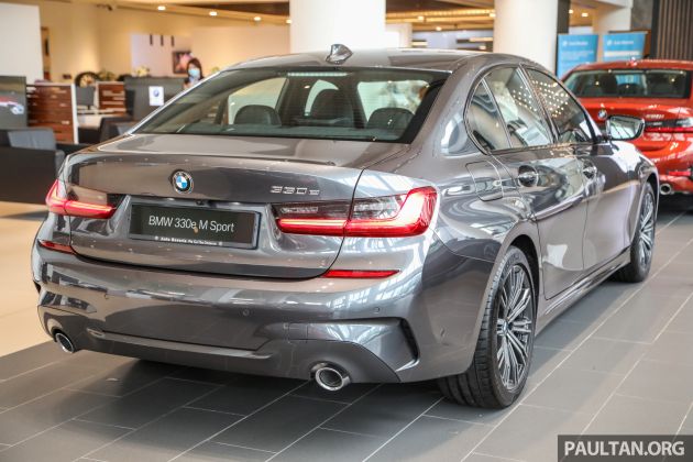 G20 BMW 330e M Sport plug-in hybrid now in Malaysia – 292 PS and 420 Nm; 56 km electric range, RM264,613